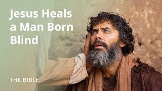 John 9  Jesus Heals a Man Born Blind  The Bible [upl. by Ania]