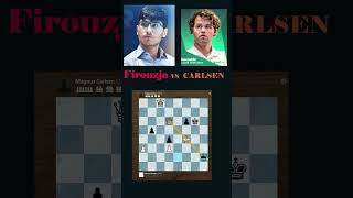 FIROUJZA vs CARLSEN  chess alirezafiroujza [upl. by Ramel]