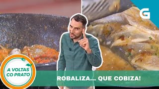 🐟 🍽️ ROBALIZA EN CALDEIRADA OU EN SALSA DE LAGOSTINO [upl. by Hepsiba]