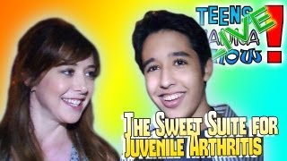 Teens Wanna Know  The Sweet Suite Benefit for Juvenile Arthritis Red Carpet Interviews [upl. by Akla]