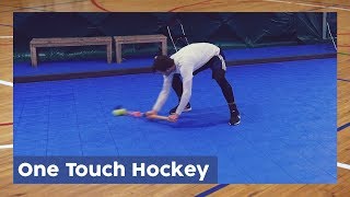 One Touch Hockey  Indoor Hockey Technique  HockeyheroesTV [upl. by Ynnij77]