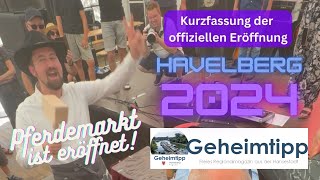 Pferdemarkt 2024 offiziell eröffnet Kurzfassung vom Festakt [upl. by Bowen]