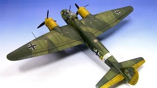 Junkers Ju88 A4 Revell 172 WW2 Aircraft Model  Part 2 [upl. by Tsyhtema]