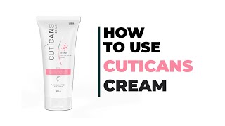 HOW TO USE  CUTICANS CREAM  EFFECTIVE THERAPY FOR ACANTHOSIS NIGRICANS [upl. by Aiksas]