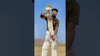 Willage Sports Hard Plastic Bat Performance Test in Ground With Leather Ball cricket shorts test [upl. by Gnanmos]