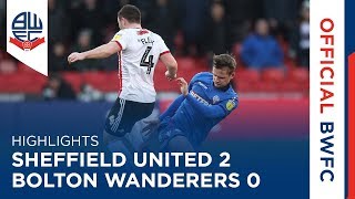 HIGHLIGHTS  Sheffield United 20 Bolton Wanderers [upl. by Kaila974]