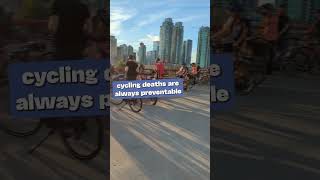 Cyclists in calgary pay tribute to Johnny Gaudreau unsprawling [upl. by Vokaay]