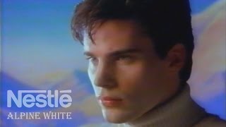 Nestlé Alpine White quotSweet Dreamsquot Commercial 1986  Maxfield Parrish [upl. by Dougal]