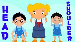 Kopfschulter Knie Und Zehen  Deutsch Kinderlieder  Kinder Lieder  Head Shoulder  Nursery Rhymes [upl. by Gnouhk]