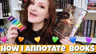 ✨HOW I ANNOTATE MY BOOKS ✨ [upl. by Nohtanhoj825]