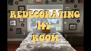 REDECORATING MY ROOM 2017 [upl. by Batista]