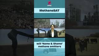 What is MethaneSAT methane shorts gk facts [upl. by Ardnued]