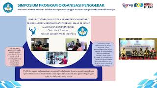 SIMPOSIUM PROGRAM ORGANISASI PENGGERRAK [upl. by Aldas]