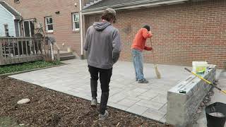 300 SQ FT Backyard PaverPatio Build HOWTO [upl. by Barolet]