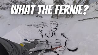 My first time skiing FERNIE Alpine Resort [upl. by Nirrep]