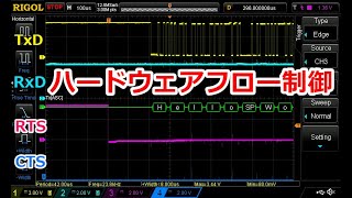 ラズベリーパイでUARTのCTSRTS信号を使ってみた [upl. by Adekram]