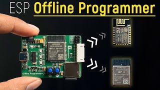 Program ESP DIRECTLY without any Computer 🔥🔥  ESP Offline Programmer  OfficialPCBGOGO [upl. by Samala62]