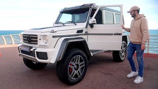 OMG  JE CONDUIS SON ÉNORME MERCEDES G 4x4² [upl. by Buroker614]