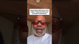 Dame Dash addresses video about dentures falling out [upl. by Rhoades]