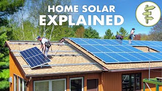 Should You Go Solar A Super Helpful Beginners Guide to Home Solar Power [upl. by Anipsed]