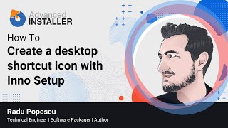 How to Create a Desktop Shortcut Icon with Inno Setup [upl. by Ermine]