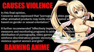 They Want to Ban All Anime and Manga Because it Causes People to Be Violent [upl. by Bonner]