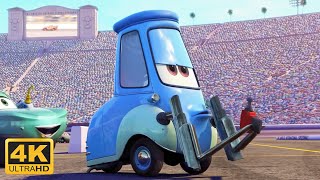 Guido Pit Stop Scene Cars 2006 Remastered 4K 60FPS [upl. by Folsom]