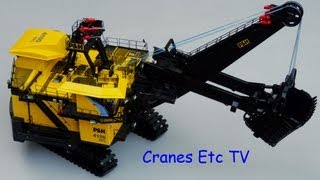 TWH PampH 4100XPC Mining Shovel by Cranes Etc TV [upl. by Nyrrat863]