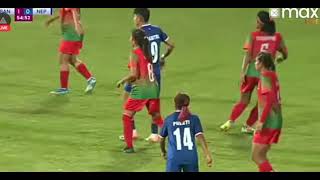 Nepal Vs Bangladesh SAFF womans chapoinship 2024Kartik 14 😱😱🔥 [upl. by Ahsiele]