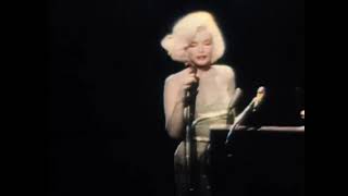 IN COLOR  Marilyn Monroe Singing Happy Birthday  President John F Kennedy 1962 [upl. by Elyk]