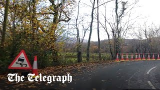 Snowdonia tragedy Warning sign put up on road where four teenagers died in crash [upl. by Keller]