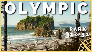 🌊🌲 10 MUST VISIT Places in Olympic National Park  51 Parks with the Newstates [upl. by Jorin437]