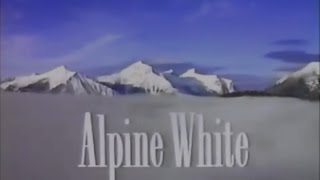 Nestles Alpine The White Chocolate Bar 1990 TV Commercial HD [upl. by Hakeber]