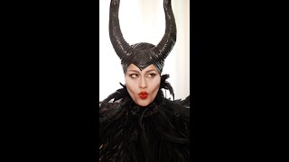 Maleficent Makeup is so hard to do [upl. by Catto]