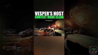 Sneak Clears Vespers Host CONTEST MODE Dungeon Destiny 2 [upl. by Asille]