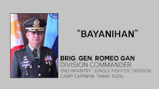 Message of Brig Gen Romeo Gan  Feb 23 2015 [upl. by Allain544]