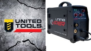 UniMig Viper 182 Inverter Welder  Gas amp Gasless MIG  MMA Arc [upl. by Reiss]