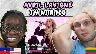 REACTION TO Avril Lavigne  Im With You Live at Glastonbury 2024  FIRST TIME WATCHING [upl. by Ahsinak]