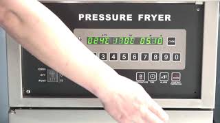 PFE 600 henny penny pressure fryer panel operation Instruction [upl. by Sholeen]