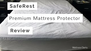 SafeRest Mattress Protector Review  A Good Fit For All [upl. by Harimas]