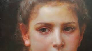 Bouguereau painitngDetailReproduction [upl. by Nrol]