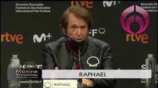 Raphael presenta su bioserie en San Sebastián  Todo para la mujer [upl. by Acirea]