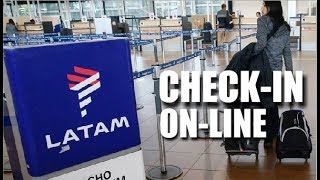 COMO FAZER O CHECKIN ONLINE LATAM  PASSO A PASSO [upl. by Ellimahs629]