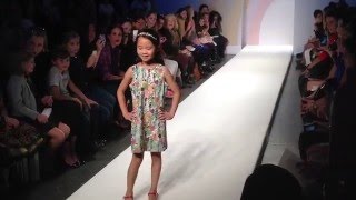 VOGUE Bambini Petite Parade Kids Fashion Week NY Oct 21 2012 SWAROVSKI [upl. by Enitsua424]