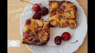 Clafoutis aux cerises 25 kcal [upl. by Sigvard671]