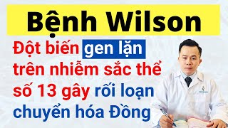 Bệnh Wilson  Rối loạn chuyển hóa Đồng do đột biến gen ATP7B trên nhiễm sắc thể số 13 [upl. by Itagaki113]