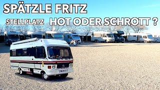 Überwintern in Spanien mit Wohnmobil Stellplatz Spaetzle Fritz [upl. by Leff]