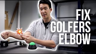 How To Fix Golfers Elbow 3 Simple Steps [upl. by Tega]