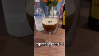 Espresso martini cocktail recipe [upl. by Denton]