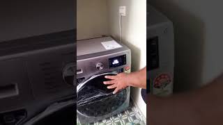 Whirlpool washing machine operating demo [upl. by Llovera]